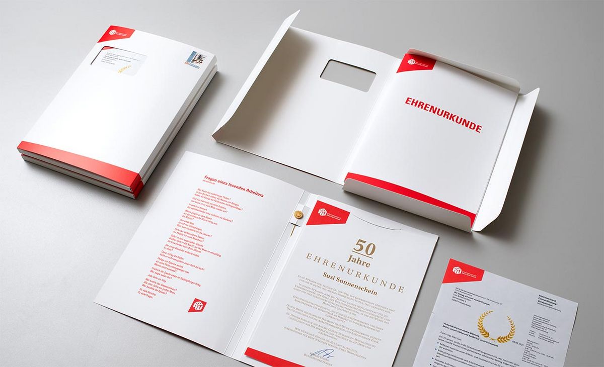Urkundenmappen für Mitarbeiterehrungen Urkundenmappen für Mitarbeiterehrungen