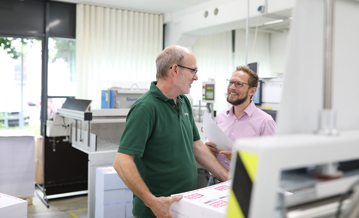 Einblick in unsere Weiterverarbeitung