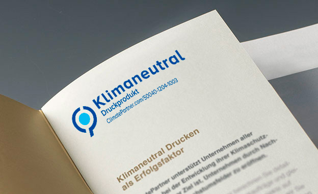 klimaneutrales Drucken klimaneutrales Drucken
