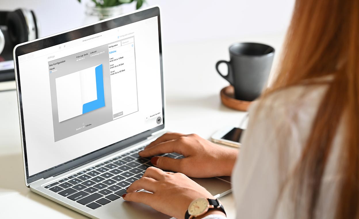 Mappen online konfigurieren